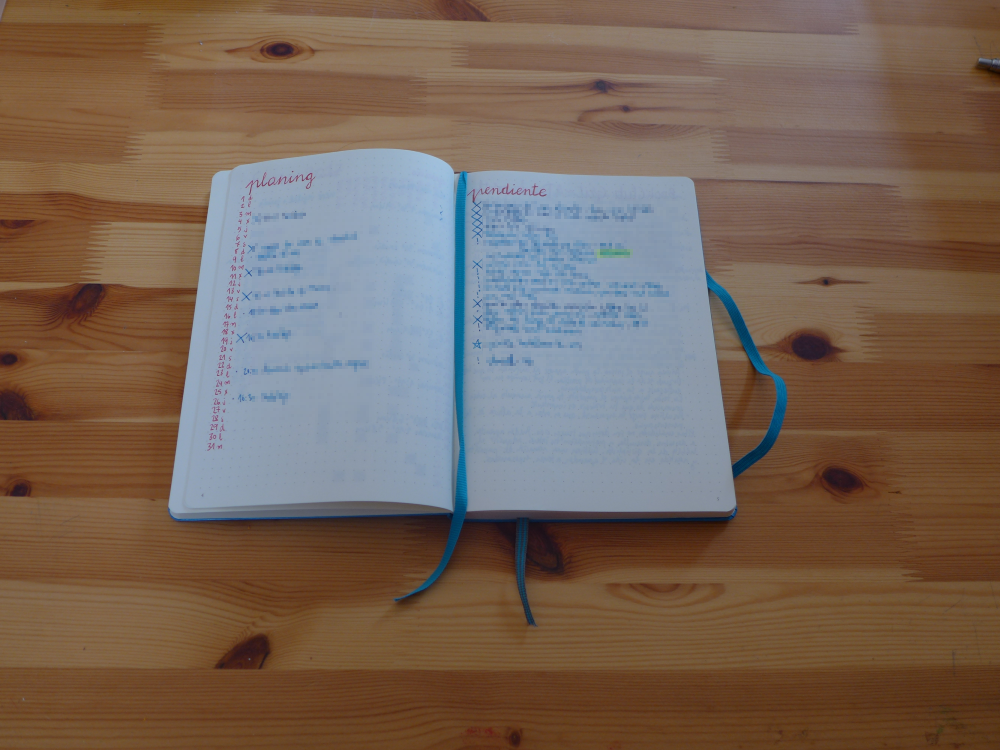 Planning y lista de tareas pendiente